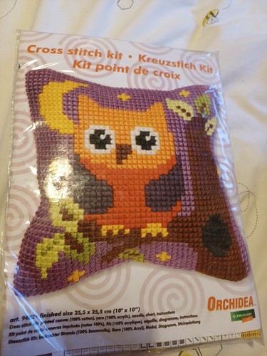 Orchidea kreuzstich set - orchidea, kreuzstich-set