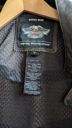Harley davidson lederjacke - harley,