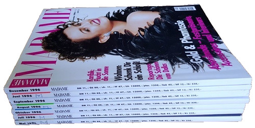 Madame 1996 modezeitschrift - 7x,