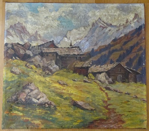Landschaft talschluss im - +, landschaft,
