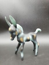 Keramik Porzellan Figur Esel vintage Design Western Germany Nummer alt
