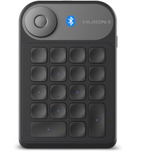 HUION Bluetooth 5.0 Keydial Mini K20, KD100 2.0 Kabellose Tastatur mit Dial Cont