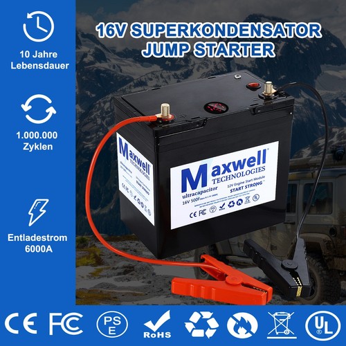 Maxwell 16v 500f super - 16v,