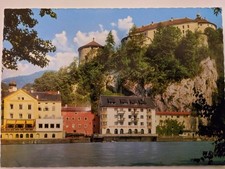 Kufstein am Inn mit Festung und Gaststätte Löchl - 5.9.1967