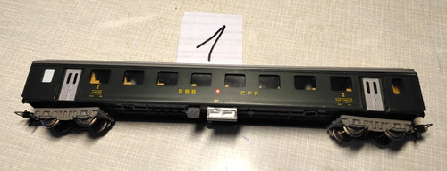 Lima 9120 sbb personenwagen - h0, 9120-sbb-personenwagen