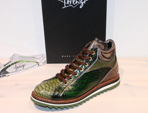 Lorenzi leder boots - lorenzi, schnürer