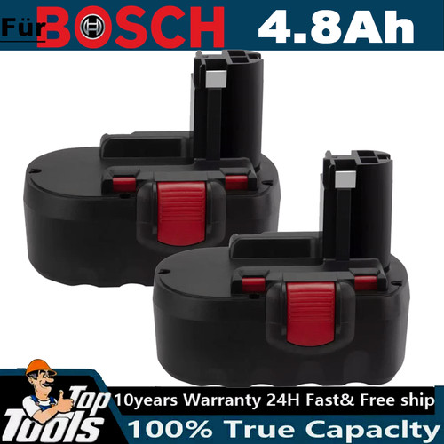 2pcs akku 8ah - bosch, 18v