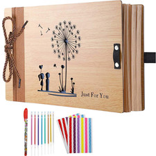 Fotobuch 29x19cm aus Holz 80