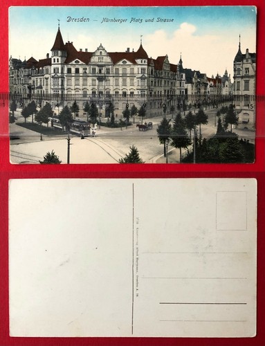 Dresden 1910 blick auf - ak,