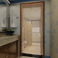 Bambus Holz Perlenvorhang