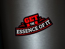 1 x Aufkleber Get The Essence