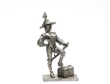 zinn 80mm Piratenfrau mit