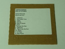 Curtis Harvey - Box Of Stones