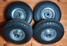 4x PU Rad f. Sackkarre