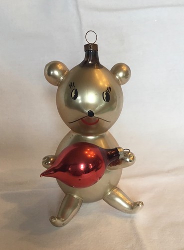 Alter christbaumschmuck bär - alter,