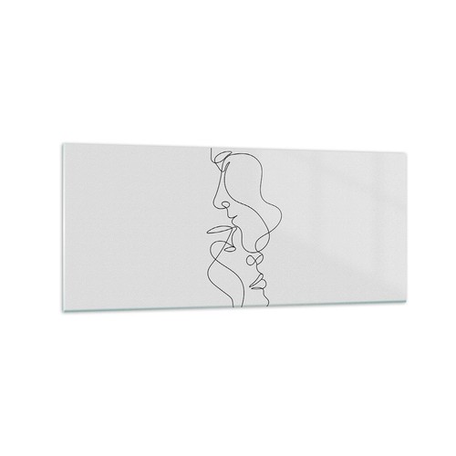Wandbilder 120x50cm glasbild - 120x50cm,