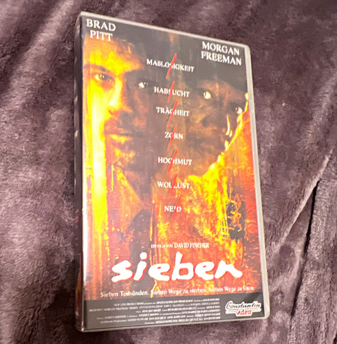 Sieben vhs video kassette - video,
