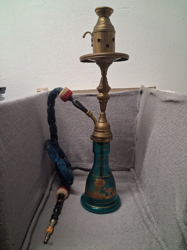 Orientalische wasserpfeife mit - orientalische,