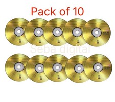 10 x Maxell CD-R Audio XL-II