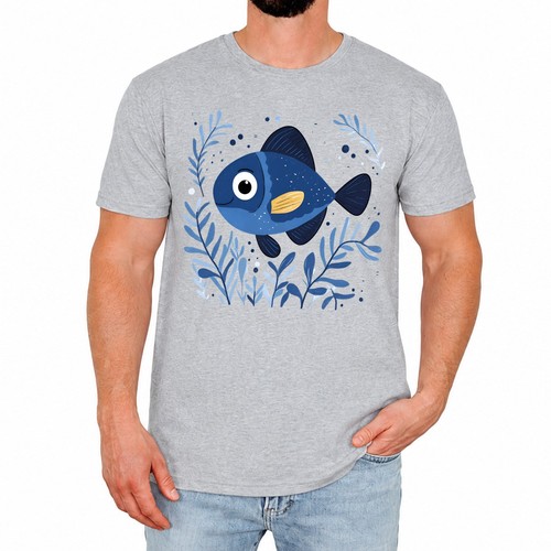 Süß cartoon fisch herren - süß,
