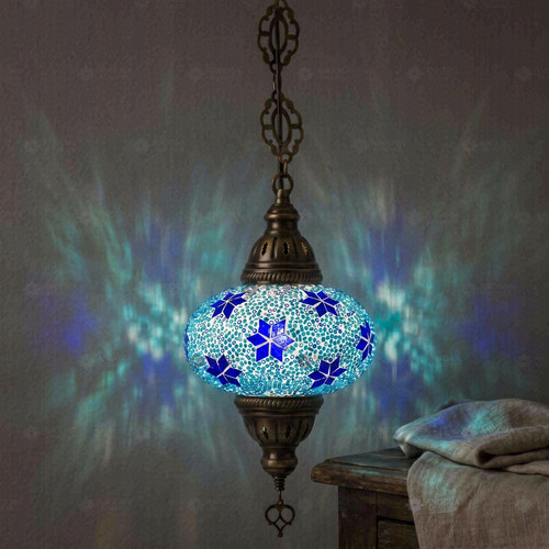 Blaue türkische mosaik - blaue,