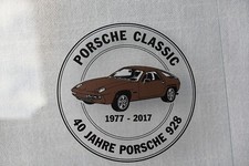 Porsche 928 Aufkleber 40 Jahr Sticker decal inside window adhesivo pegatina year