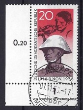 S4-158-41)) DDR Mi 662 mit Tagestempel, Eckrand UL, einwandfrei, gep. Mayer VP