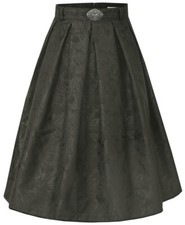 MarJo Trachtenrock Marquartstein Trachten Rock waldgrün Midi 70 cm Gr. 38