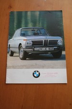 Prospekt  BMW 02 Serie - 1972