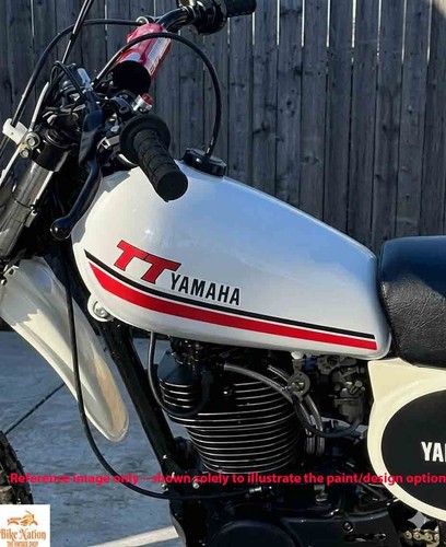 Fit for yamaha tt500 - yamaha, white