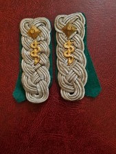 DDR NVA Uniform Schulterstücke Schulterklappen  Vopo Medizinischer Dienst Major 