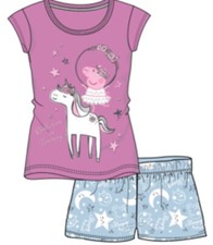 Peppa wutz kurz pyjama - peppa,