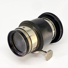 Ernemann Petzval Objektiv f=35cm m. präz. Feintrieb, +/-1910, Zust. gut, selten