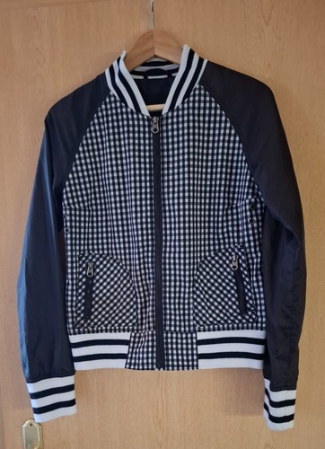 Coole jacke schwarz weiss - jacke,