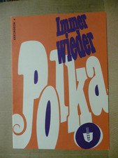 Musiknoten " Immer wieder Polka " für Akkordeon