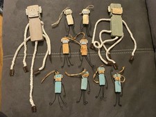 10x Stück Deko Affen Holz Monkey