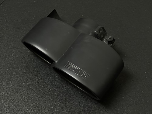 Techart black matt tailpipe - black,
