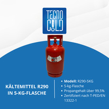 Kältemittel propan gas - propan,