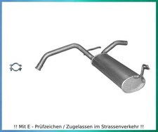 Endschalldämpfer für Citroen