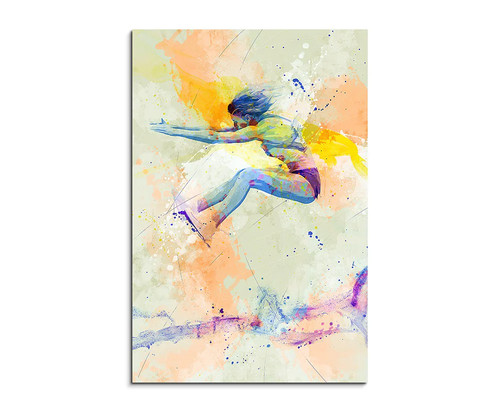 60x90cm weitsprung aquarell - weitsprung, i