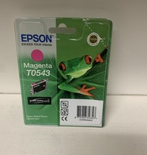 Original Epson T0543 C13T05434010 Tintenpatrone Magenta Stylus Photo R800 R1800