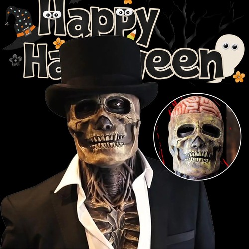 Halloween totenkopf maske - halloween,