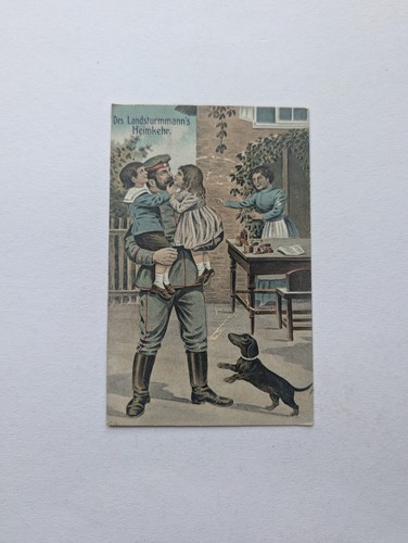 Feldpost ansichtskarte erster - feldpost,