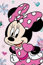 Minnie Mouse Decke - Fleece