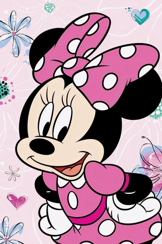 Minnie mouse decke fleece - mouse,