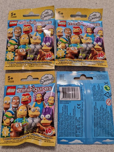 Lego minfigur the - 4x, simpsons
