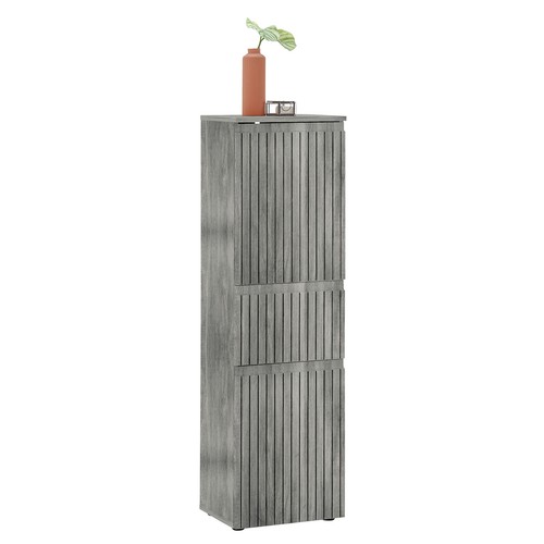 Highboard rauchsilber - -,