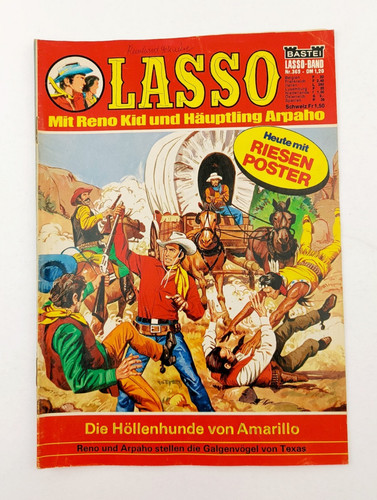 Bastei western comic lasso - western, /