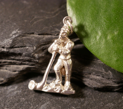 Zünftiger silber anhänger - silber,
