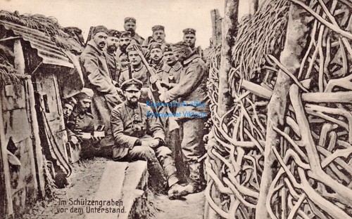 Schützengraben armee - ak,